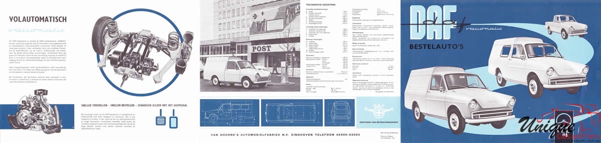 1964 DAF Bestelauto Brochure Page 7